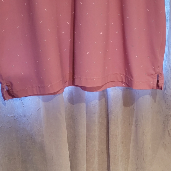 Walter Hagen SS Cotton Spandex Pink/Geometrical design Large - Picture 7 of 12